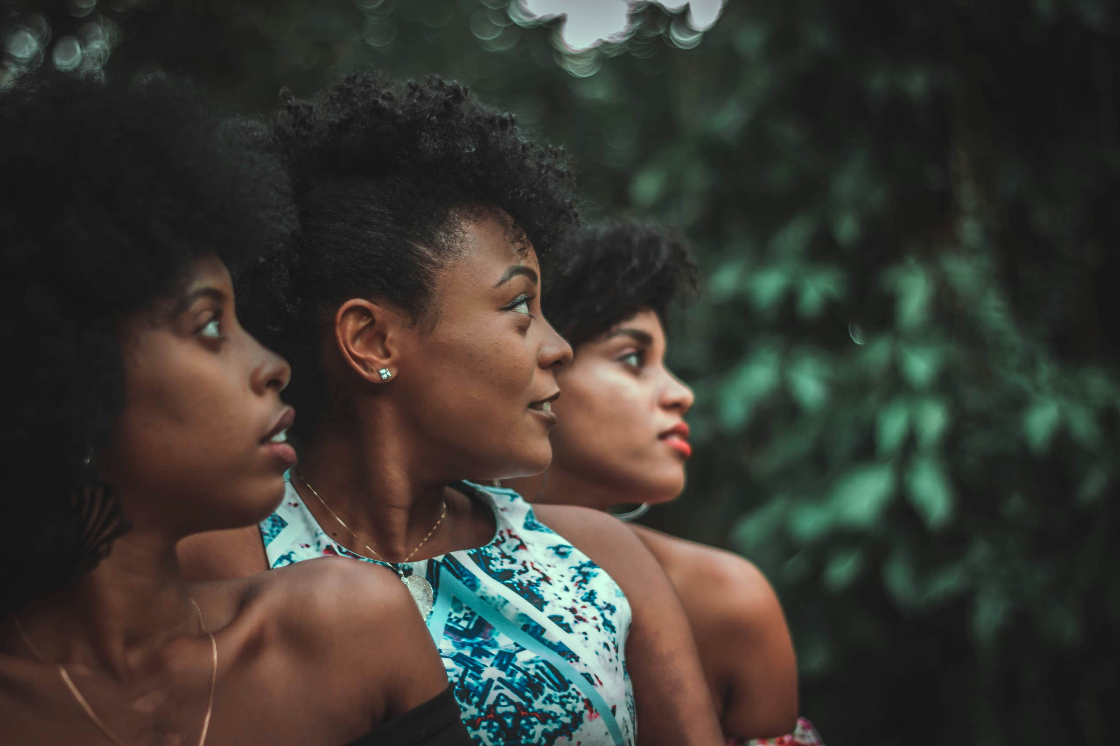 Women looking towards the future